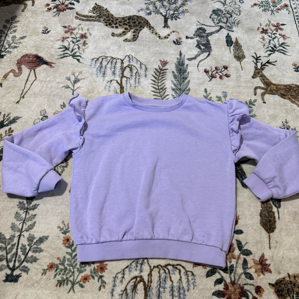 H&M Light Purple Sweatshirt 5-6y